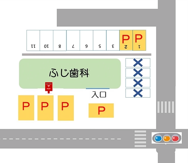 駐車場の地図